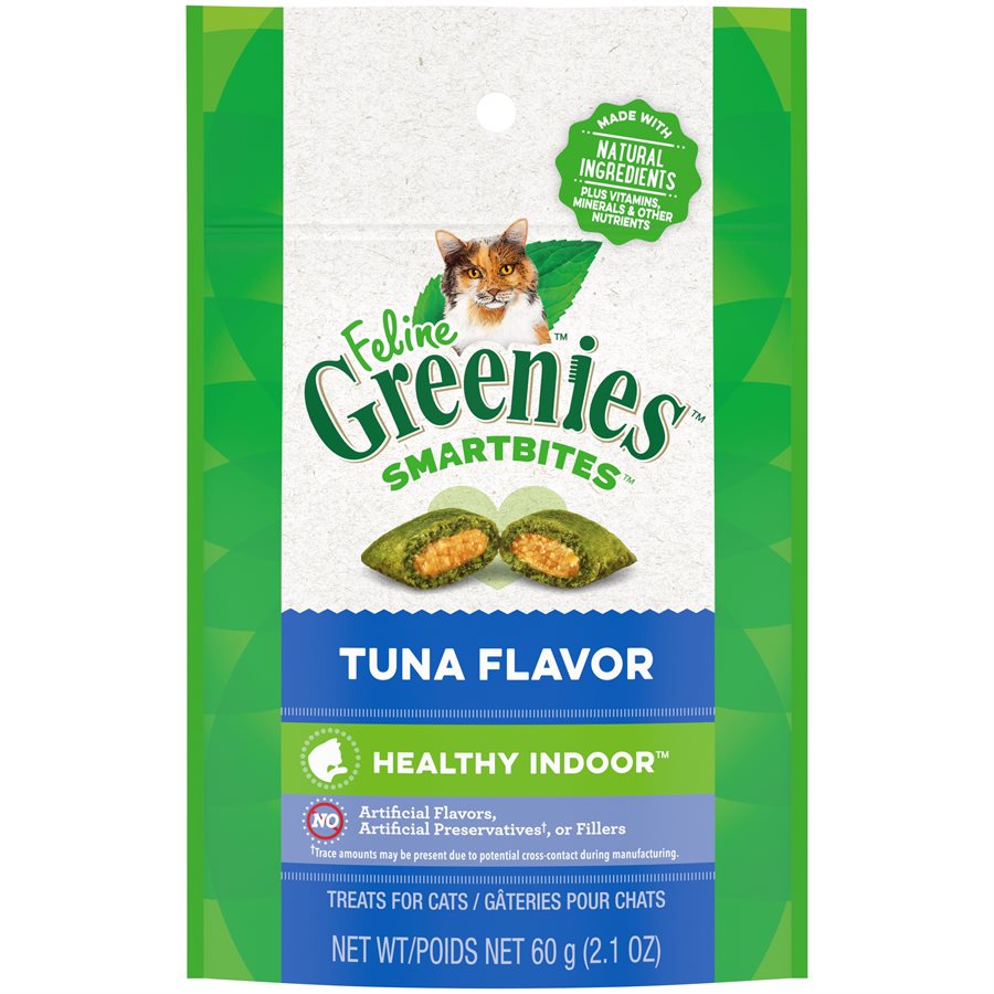 Greenies Feline Smartbites Healthy Indoor Tuna 2.1oz