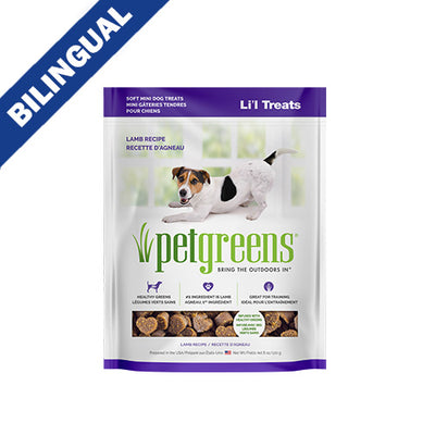 Pet Greens Li'l Treats Lamb Recipe Dog Treat 6 oz