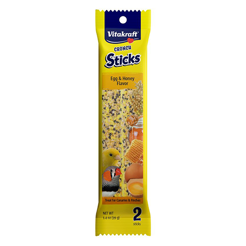 Vitakraft Crunch Sticks Egg & Honey Flavor Canary Treat