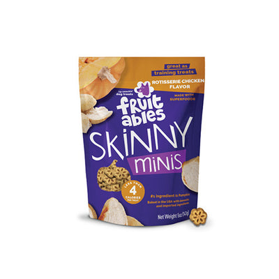 Fruitables Skinny Minis Rotisserie Chicken Flavor Dog Treat 5 oz