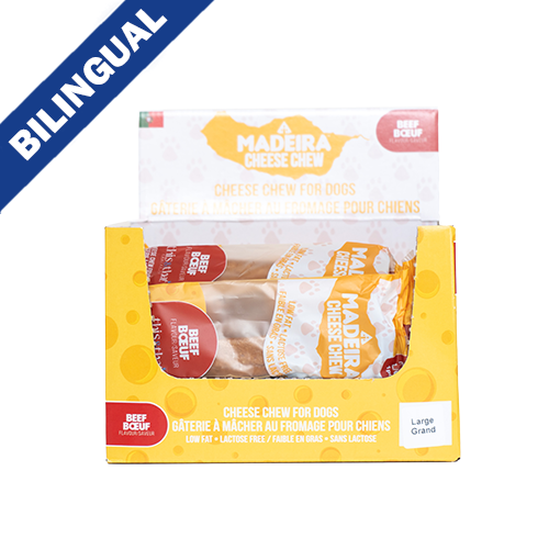 This & That Madeira Cheese Chews Beef Flavor Dog Chew PDQ Large (15ct)