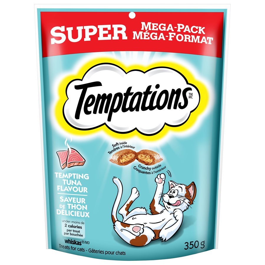 Temptations Cat Treats Tempting Tuna Super Value Size 350g