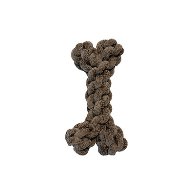 foufouBRANDS fouFIT Velvet Knotted Rope Bone Brown