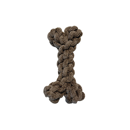 foufouBRANDS fouFIT Velvet Knotted Rope Bone Brown