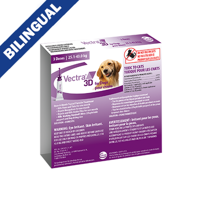 Vectra 3D for Dogs 25.1kg to 43.0kg