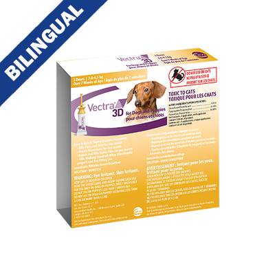 Vectra 3D for Dogs 2kg to 4.5kg
