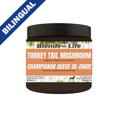 Blends for Life Turkey Tail Mushroom Dog Supplement 60gm