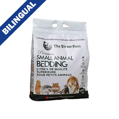 The Straw Boss Premium Small Animal Bedding 12L