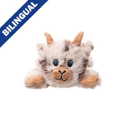 Growl Cuddlerz Nibblers the Goat 13" Dog Toy