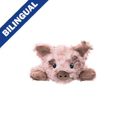 Growl Cuddlerz Snorters the Pig 9" Dog Toy
