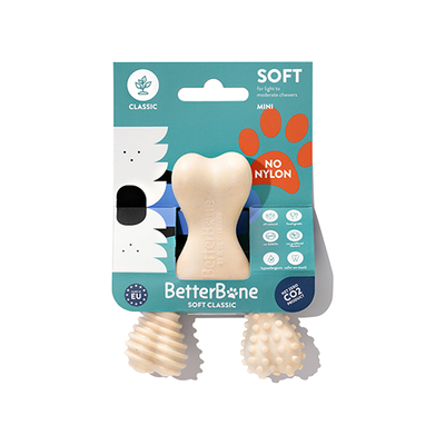 BetterBone Soft Density Classic Dog Chew for Light Chewers Mini