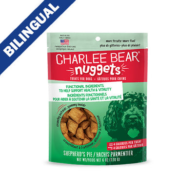 Charlee Bear Nuggets Shepherd's Pie Grain Free Dog Treat 6oz