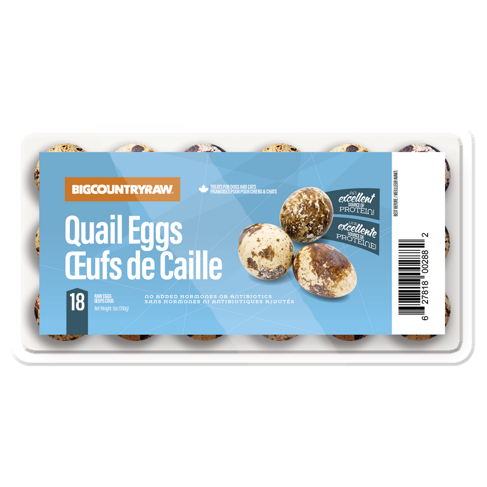 Quail Eggs (Frozen) - 18 pk