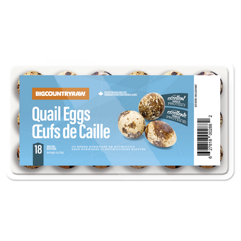 Quail Eggs (Frozen) - 18 pk