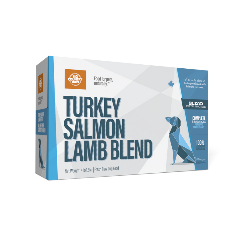 Turkey Salmon Lamb Blend Carton - 4 lb