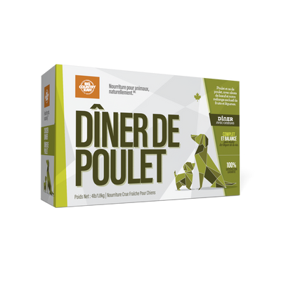 Chicken Dinner Carton - 4 lb - Petbite