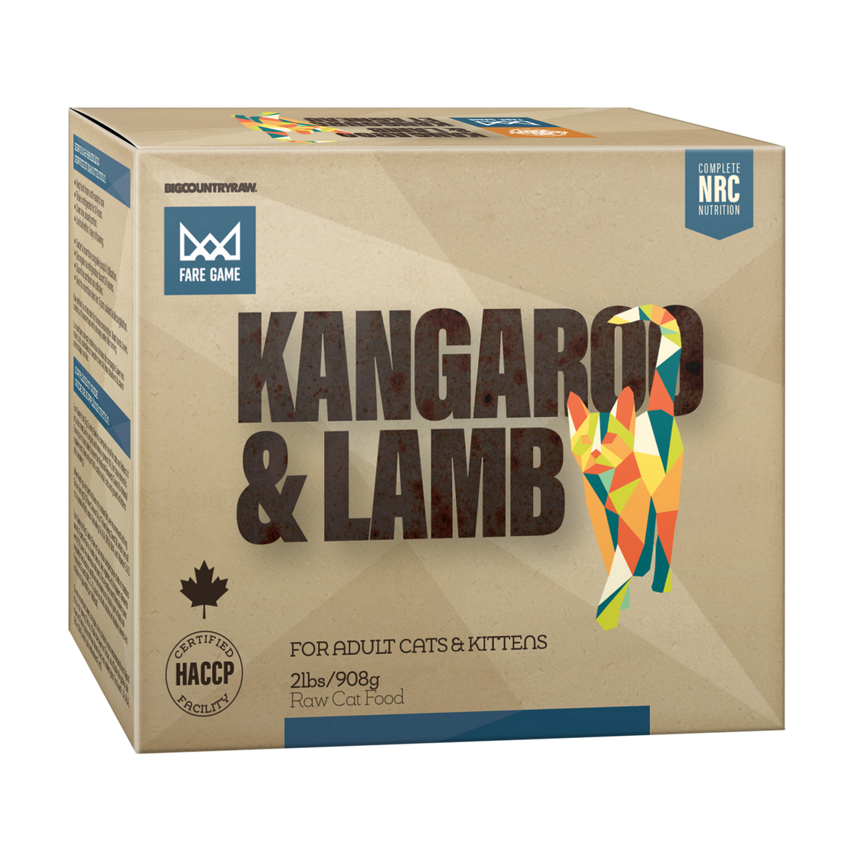 Fare Game Kangaroo and Lamb - 2 lb