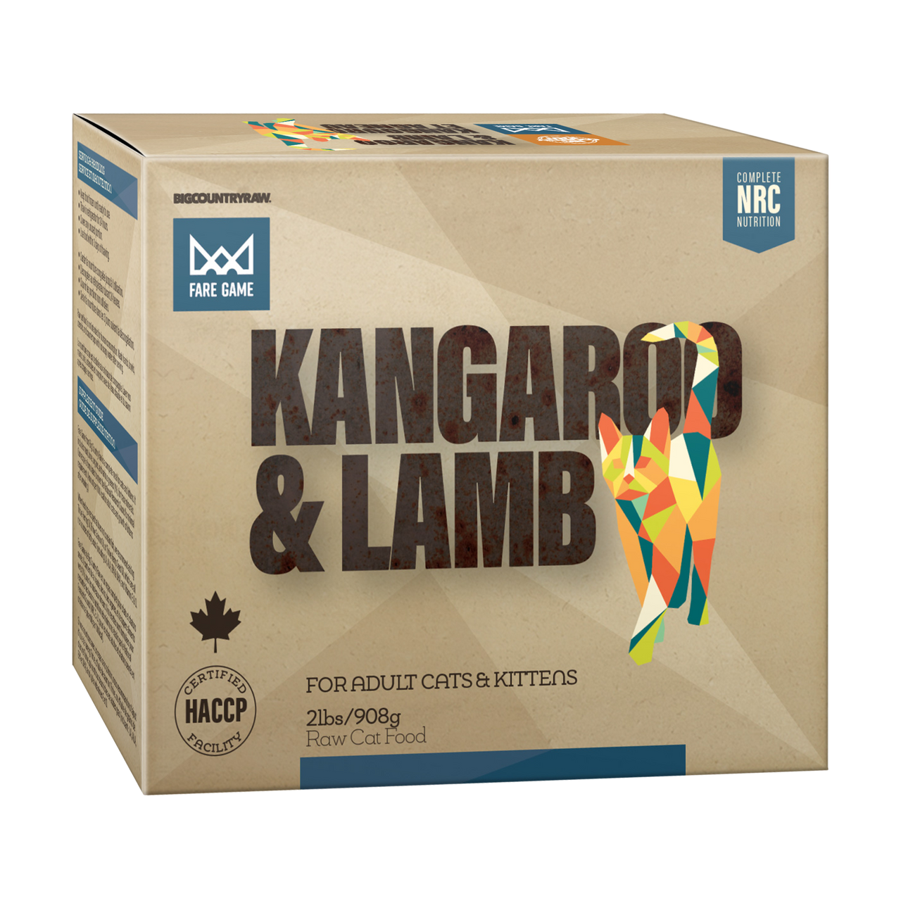 Fare Game Kangaroo and Lamb - 2 lb