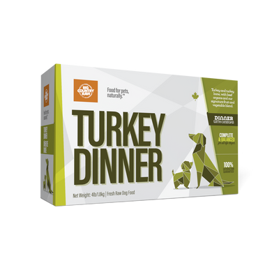 Turkey Dinner Carton - 4 lb - Petbite