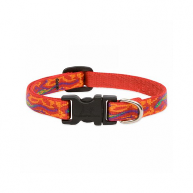 LUPN \ Go Go Gecko \ Adj. Collar 1" x 12-20"