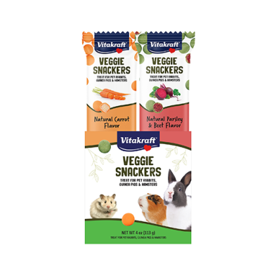 VITAKRAFT \ Veggie Snackers Small Animal Treat 4oz
